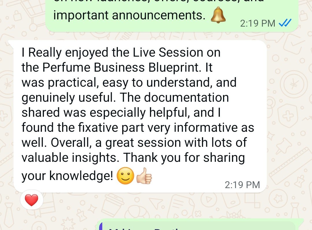 Student feedback